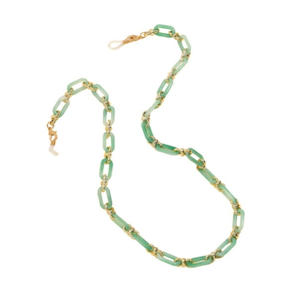 lionlar Porte-Chaîne de Lunettes en Acrylique Lanière pour Lunettes de Soleil pour Accessoires Photo de Bureau Plage Vert