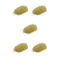 thumbnail image 1 of Moyic Adorno de cinta con flecos de plumas de avestruz teñidas de 1 yarda dorado Type2 NO2, 1 of 1