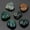 W, variant on TopLLC Natural Crystal Agate Stone 20mm Heart-shaped Small Ornament Without Holes Bare Stone DIY Decoration