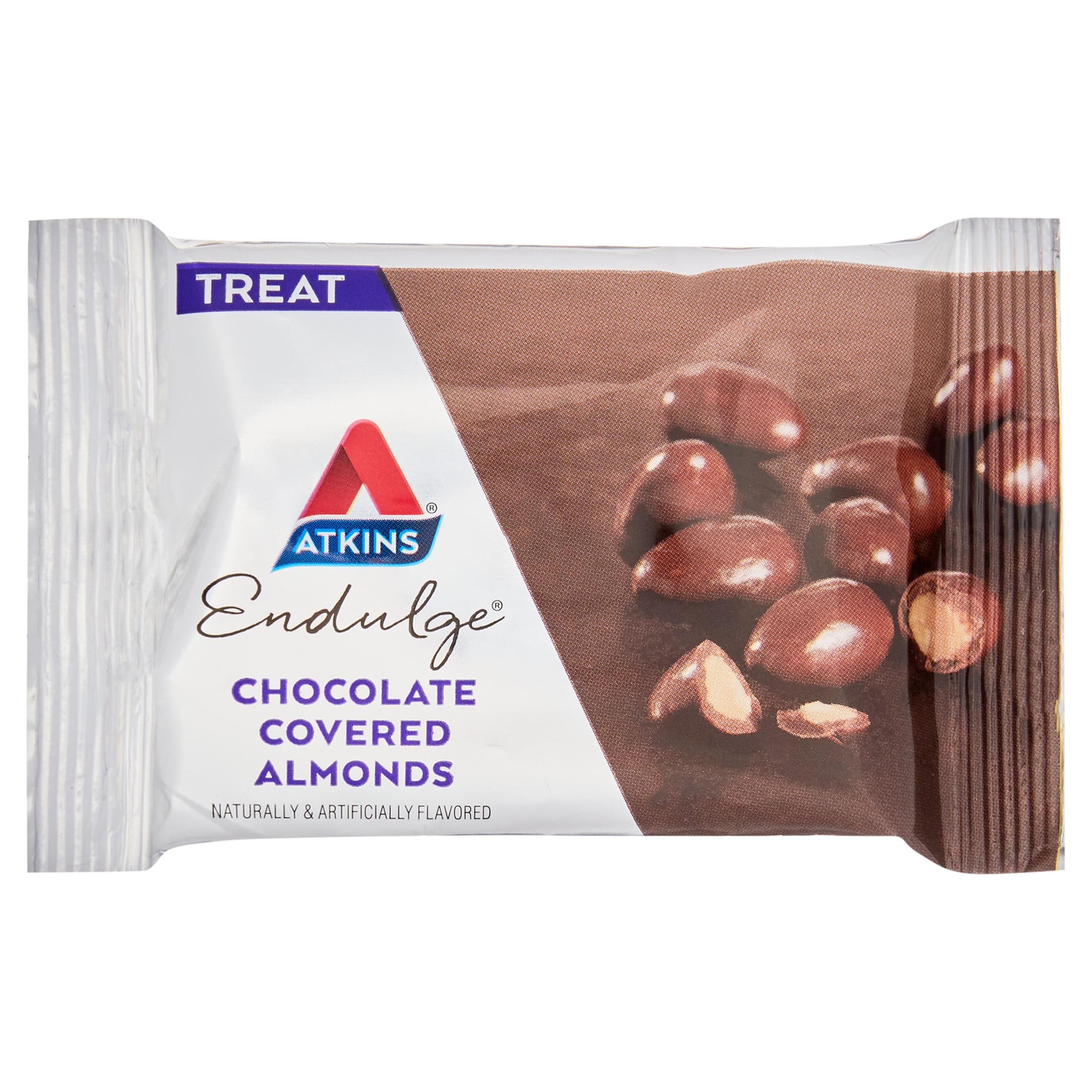 Atkins Endulge Treat, Chocolate Covered Almonds, Keto Friendly, 4/5ct Boxes