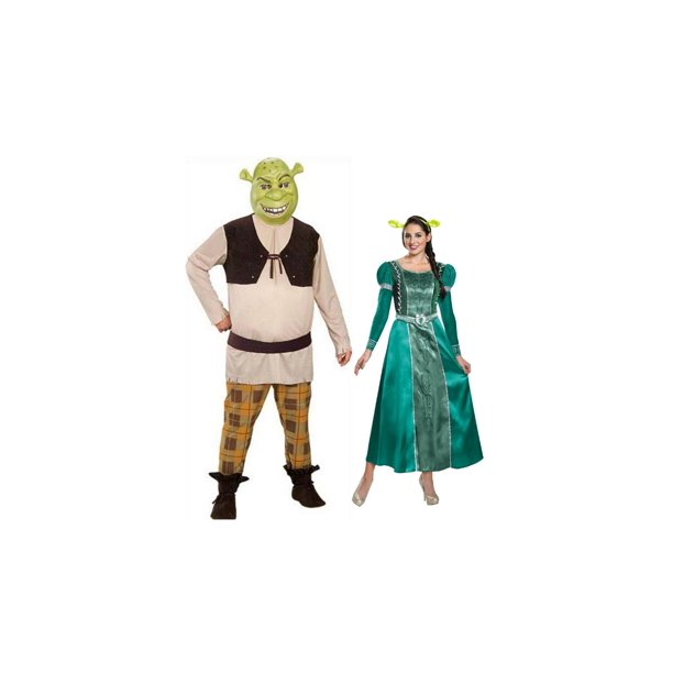 Shrek And Fiona Couples Costume Walmart Com Walmart Com