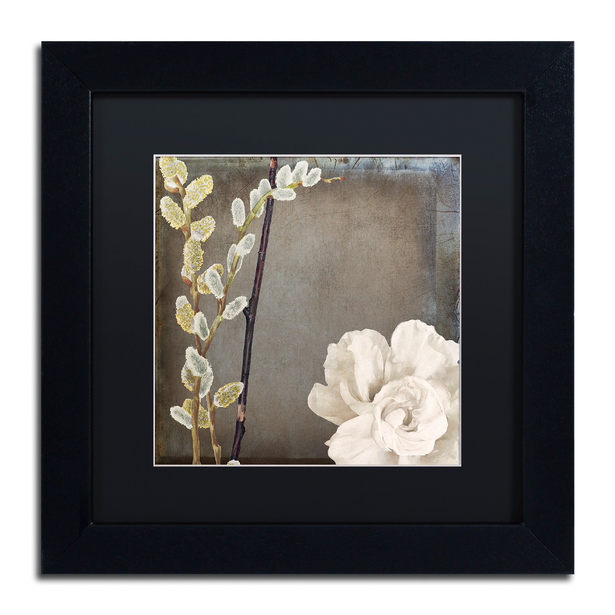 Trademark Fine Art "India I" Canvas Art by Color Bakery, Black Matte, Black Frame