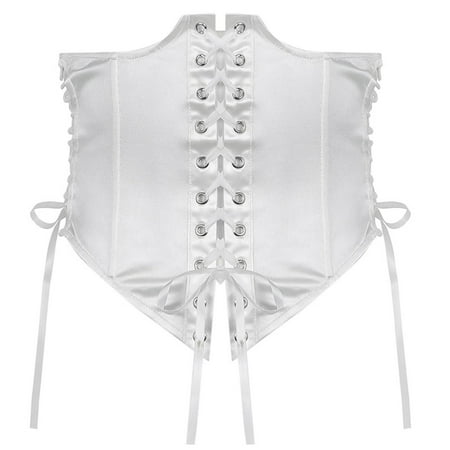 

CALAFEBILA 2023 Plus Size Overbust Womens Sexy Vintage Gothic Party Floral Lace Up Slim Corset Bustier Tube Tops Waist Trainer Vest For Women