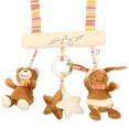 thumbnail image 1 of Baby Hanging Toys With Bear Rabbit Baby Plush Toy Infant Cartoon Animal, 1 of 9