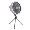 thumbnail image 1 of Portable Rechargeable Tripod Fan, USB Tripod Camping Fan Strong Wind Power Lightweight Gray   For Hiking, 1 of 8