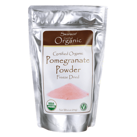 swanson pwdr pomegranate certified powder organic oz