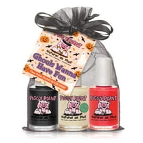 Piggy Paint Ghouls Wanna Have Fun Gift Set, 3 Halloween Nail Polishes for Kids, Non-toxic