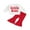 White Red, variant on Bagilaanoe 2Pcs Toddler Baby Girl Christmas Outfits Letter Print Long Sleeve Hoodie Tops Flared Trousers 6M 9M 12M 24M 2T 3T 4T Fall Long Pants Set