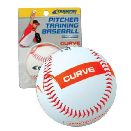 - CHAMPRO SPORTS Baseball Pitcher Training Ball, Develop Your CURVE Ball CBB821