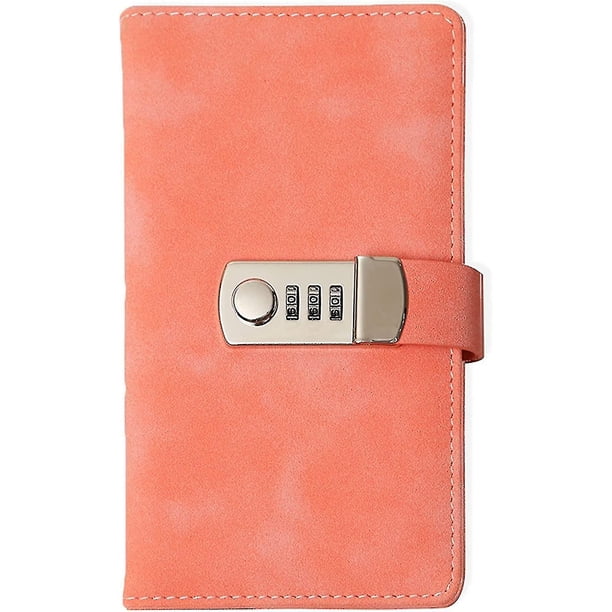 Diary With Lock For Girls/women/boys, Journal With Lock For Kids Gift, Pu Leather Notebook With Lock