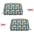thumbnail image 3 of Gaeub Eggs Toast Bacon And Arugula Printed Travel Cosmetic Bag,Makeup Bag, Large Capacity Toiletry Bag for Women, Portable Pouch Make Up Organizer with Zipper and Divider, 3 of 8