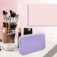 thumbnail image 2 of LCXmlly Portable Makeup Bag Large Capacity Silicone Makeup Organizer Waterproof Smooth Zipper Multi purpose Portable Storage, 2 of 8