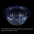 thumbnail image 4 of Uxcell 6 Inch Round Garden Plastic Mesh Cup Slotted Net Pot Basket for Flower Planting Blue 1 Pack, 4 of 5