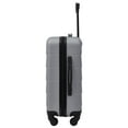 Protege 20" HardSide Rolling Carryon with 4Wheels Spinner Silver
