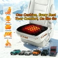 thumbnail image 5 of USB Heated Car Seat Cover,  Winter Car Seat Warmer, Universal Heated Seat Cushion for Car Office Chair Truck SUV Outdoor Stadium Wheelchair, Car Seat Heater with 3 Heaitngs &  Auto-Off Timers, 5 of 6