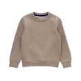 thumbnail image 3 of Kiijoy Sweatshirt for Girls Casual Plain Long Sleeve Pullover Top, Brown, Sizes 6-7Y, 3 of 3