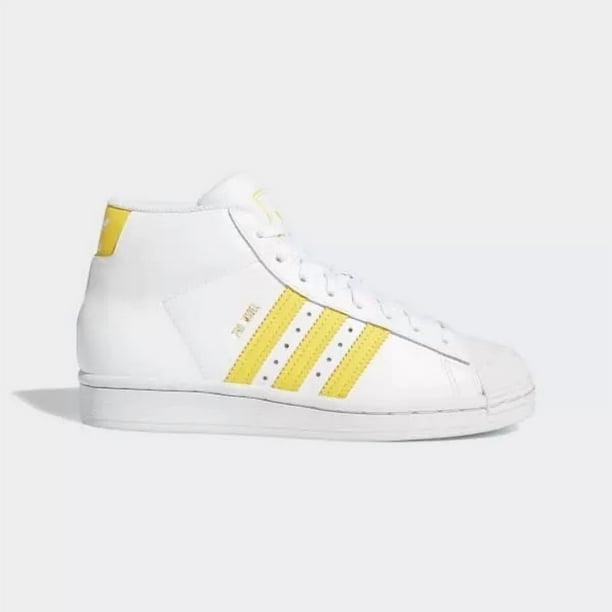 Ad-id-as Pro Model J Men’s Size 6.5 / Women’s 8 “Lakers” Yellow/ White NEW FV4982