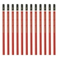 thumbnail image 1 of Uxcell 12Pcs Lápices de Carbón, Lápices Redondos de Dibujo Extra Suave para Dibujo, Escritura, Arte y Esbozo para Principiantes, Rojo/Negro, 1 of 7