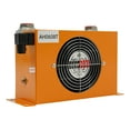 thumbnail image 6 of AH0608T-60L-12V 12VDC Hydraulic Oil Cooler 60LPM 38W Air-Cooled Radiator Air Oil Cooling Machine Plate Heat Exchanger Hydronic Radiator with 1.3 Quare Meters Heat Dissipation Plates, 6 of 24