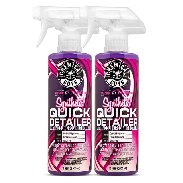 Quick Detailer Chemical Guys WAC2111602 sintético, 480 ml (paquete de 2)
