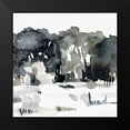 thumbnail image 2 of Caroline, Emma 20x20 Black Modern Framed Museum Art Print Titled - December Landscape II, 2 of 5