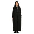 thumbnail image 2 of MeMoi Women's Cotton Blend French Terry Ankle-Length Zip Robe - Mens - Male, 2 of 7