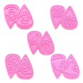 thumbnail image 1 of S Pendientes colgantes gotas de agua molde decoración murciélago bruja sombrero espejo molde, 1 of 5