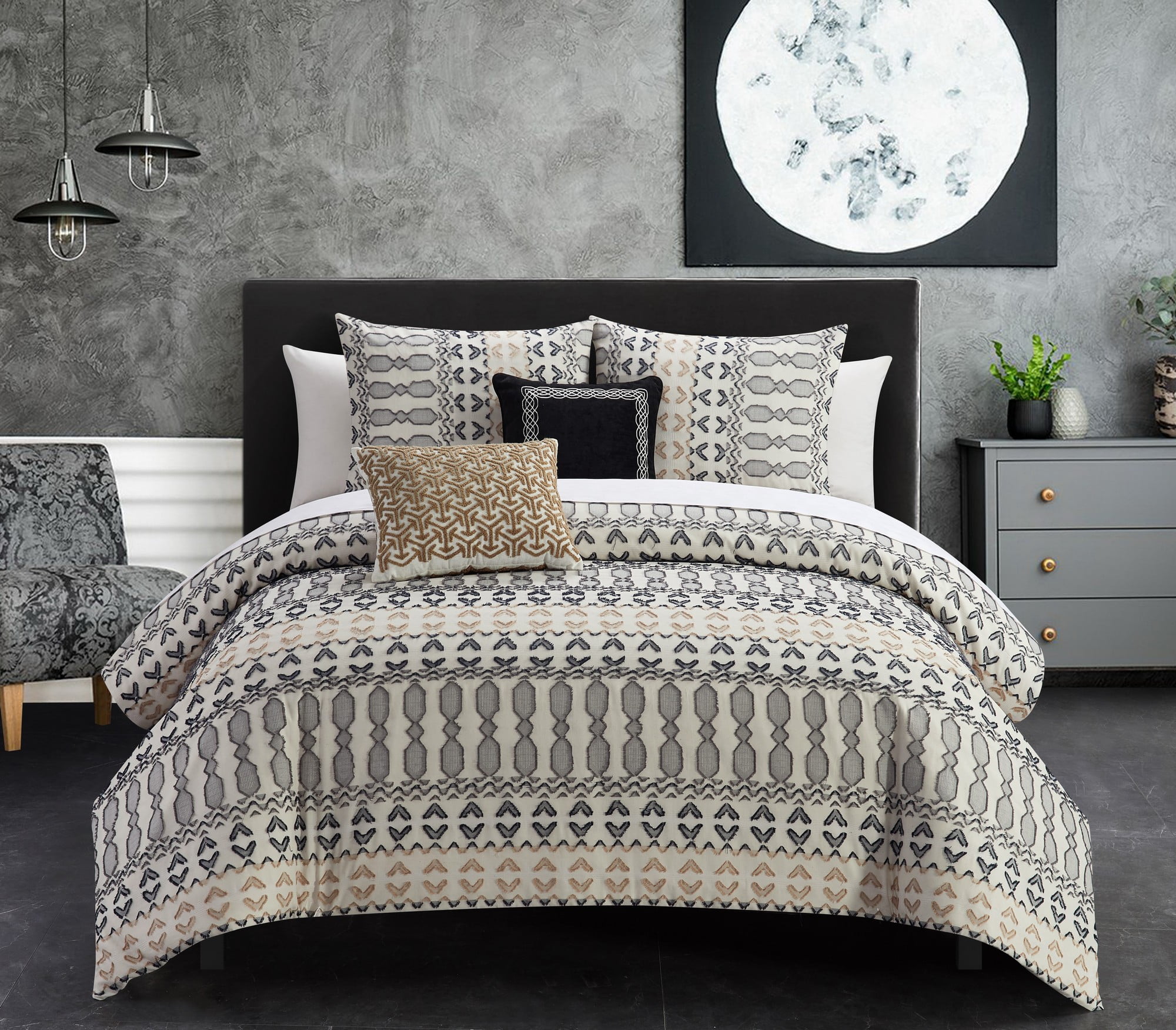 Chic Home Gabriella Cotton Comforter 