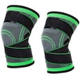 thumbnail image 1 of Rodilleras de compresión Sailing para deportes ligamento osteoartritis verde M, 1 of 5