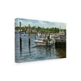 thumbnail image 2 of Trademark Fine Art 'Manasquan Boats' Canvas Art by Michael Budden, 2 of 3