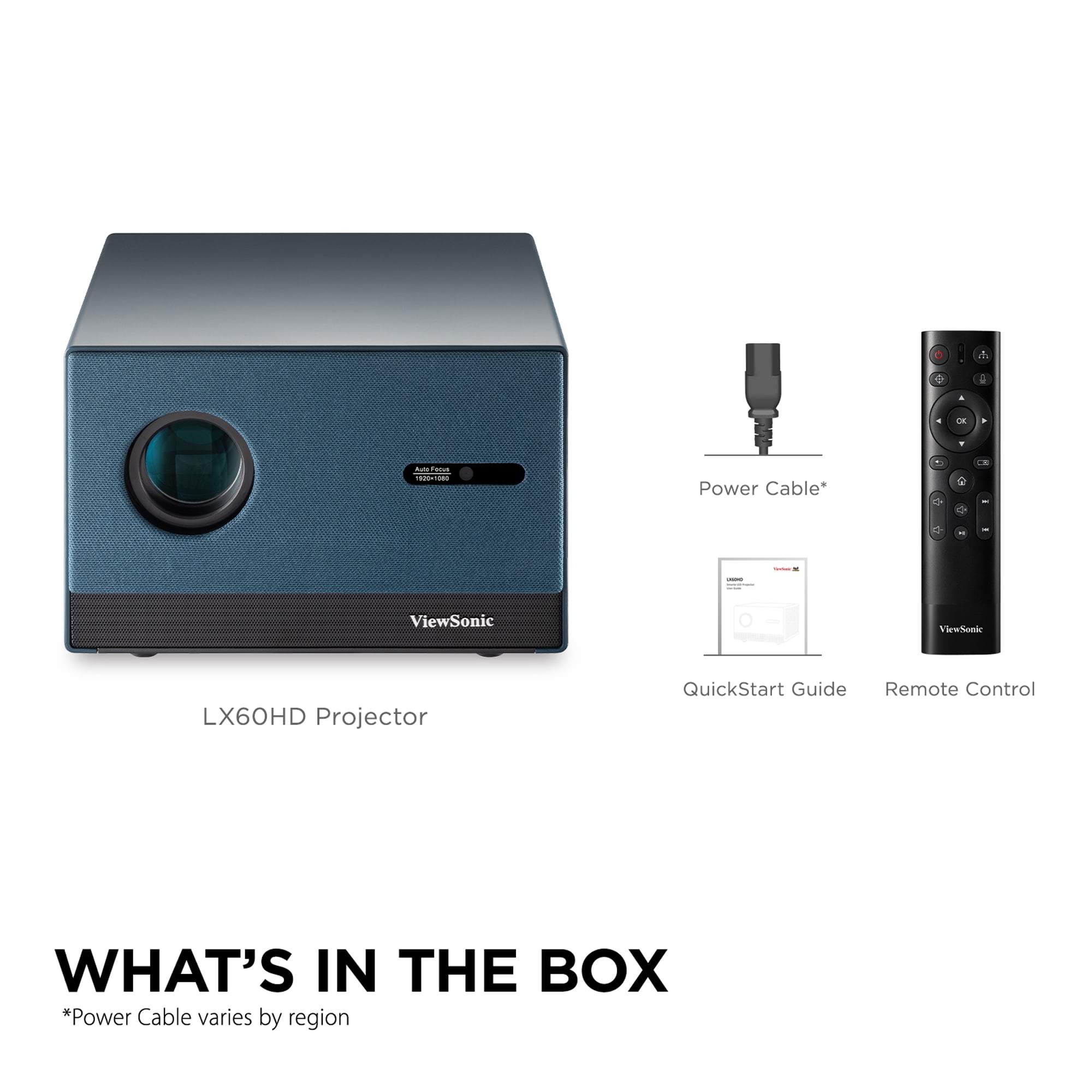 ViewSonic LX60HD 1080P LED Portable Projector