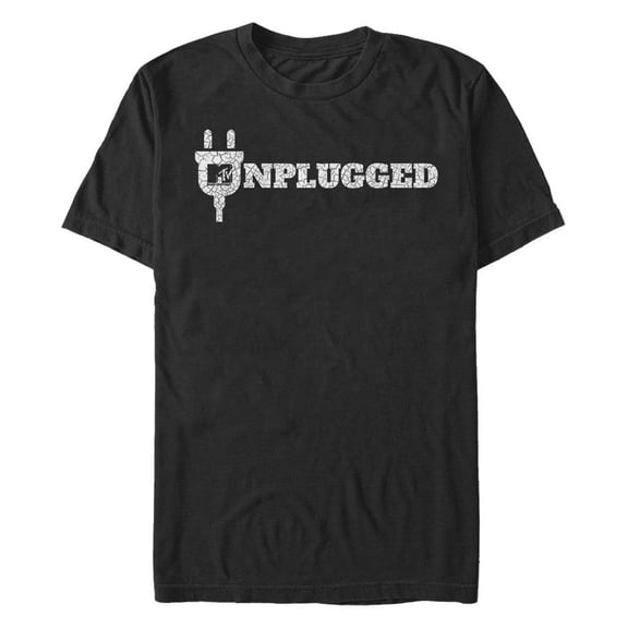 Men's MTV Unplugged Plug  Graphic T-Shirt
