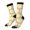 3 Black, variant on Yellow Lemon Slices Print Adult Socks for Men & Women,Calf Socks, Ankle Socks,Boots Socks,Breathable Casual Sock,Unisex Crew Socks