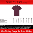 thumbnail image 2 of Gildan Ultra Cotton T-Shirt for Adult Men’s Short Sleeve Maroon Color Tee, Size 2XL, 2 of 5