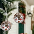 thumbnail image 6 of Uxgjfwu Glass Christmas Ball Ornaments, Clear Spherical Tree Decorations, Traditional Hanging Balls for Holiday Display, Party Decor, 6 of 6