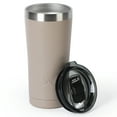 thumbnail image 2 of Ozark Trail 22 oz Insulated Stainless Steel Tumbler, Tan, 2 of 8