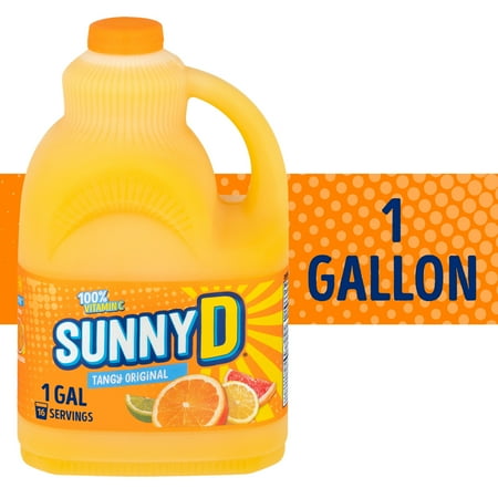 SunnyD Tangy Original Orange Juice Drink 1 Gallon Bottle SunnyD Tangy Original Orange Juice Drink 1 Gallon Bottle