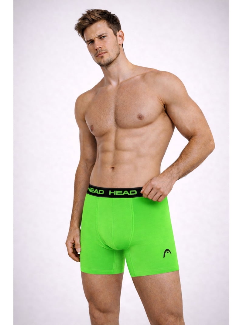 Men's HEAD Performance Underwear Boxer Briefs in Hi-Viz Colors, 6