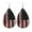 #2, variant on Teardrop Leather USA Flag and Sunflower Print Independence Day Women Earrings