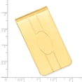 thumbnail image 3 of Gold Engraveable Oval Money Clip  For Dad Mens  For Him, 3 of 7