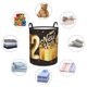 thumbnail image 4 of Balery Happy New Year 2025 C Cesta de ropa redonda con asas, impermeable, independiente, para ropa, juguetes, dormitorio y familia-Medium, 4 of 6