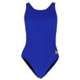 thumbnail image 2 of Aqua Sphere MP Team Solid Comp Back Female Royal - Size 32, 2 of 3