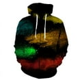 thumbnail image 1 of Sudadera con capucha y cremallera con estampado 3D de humo colorido para hombre y mujer, estilo hip hop callejero, chaqueta con capucha unisex para primavera y otoño, 1 of 6