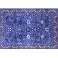 thumbnail image 1 of Ahgly Company Indoor Rectangle Oriental Blue Traditional Area Rugs, 7' x 9', 1 of 4