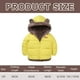 thumbnail image 2 of Chaquetas de vellón de invierno para bebés y niños con capucha, vestido de algodón, abrigo cálido con forro, ropa exterior, 2 of 5