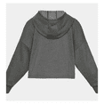 thumbnail image 2 of Under Armour Women's Taped Fleece Hoodie Black-White Size Large, 2 of 2