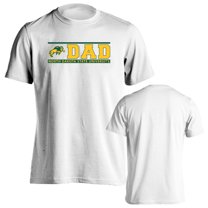 North Dakota State University Bison Dad Proud Parent Short Sleeve T-Shirt