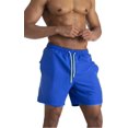 thumbnail image 3 of HAHDAXIA Men's Swim Trunks Swimwear Sports Shorts with Pockets, 3 of 6