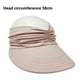thumbnail image 2 of Sombrero para el sol para mujer, gorra con visera de ala ancha para playa, deportes, golf, senderismo, deportes al aire libre, gorra con parte superior vacía, 2 of 5