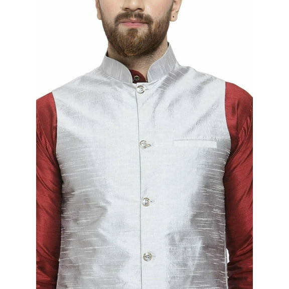 Indian Pakistanais Wear Bollywood Style Festive Designer Silk Blend Kurta Sets